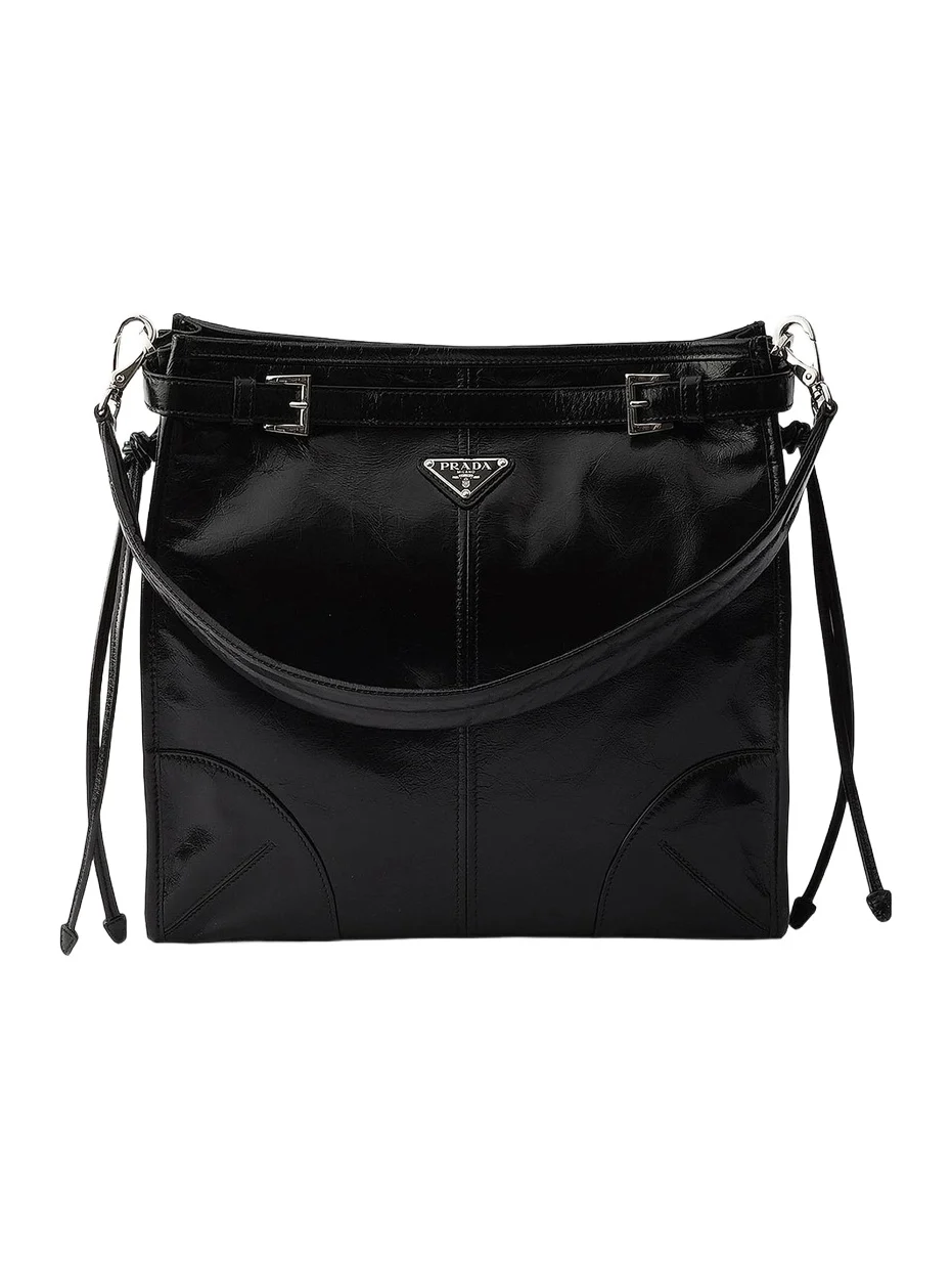 Prada Men's Bonnie Leather Shoulder Bag