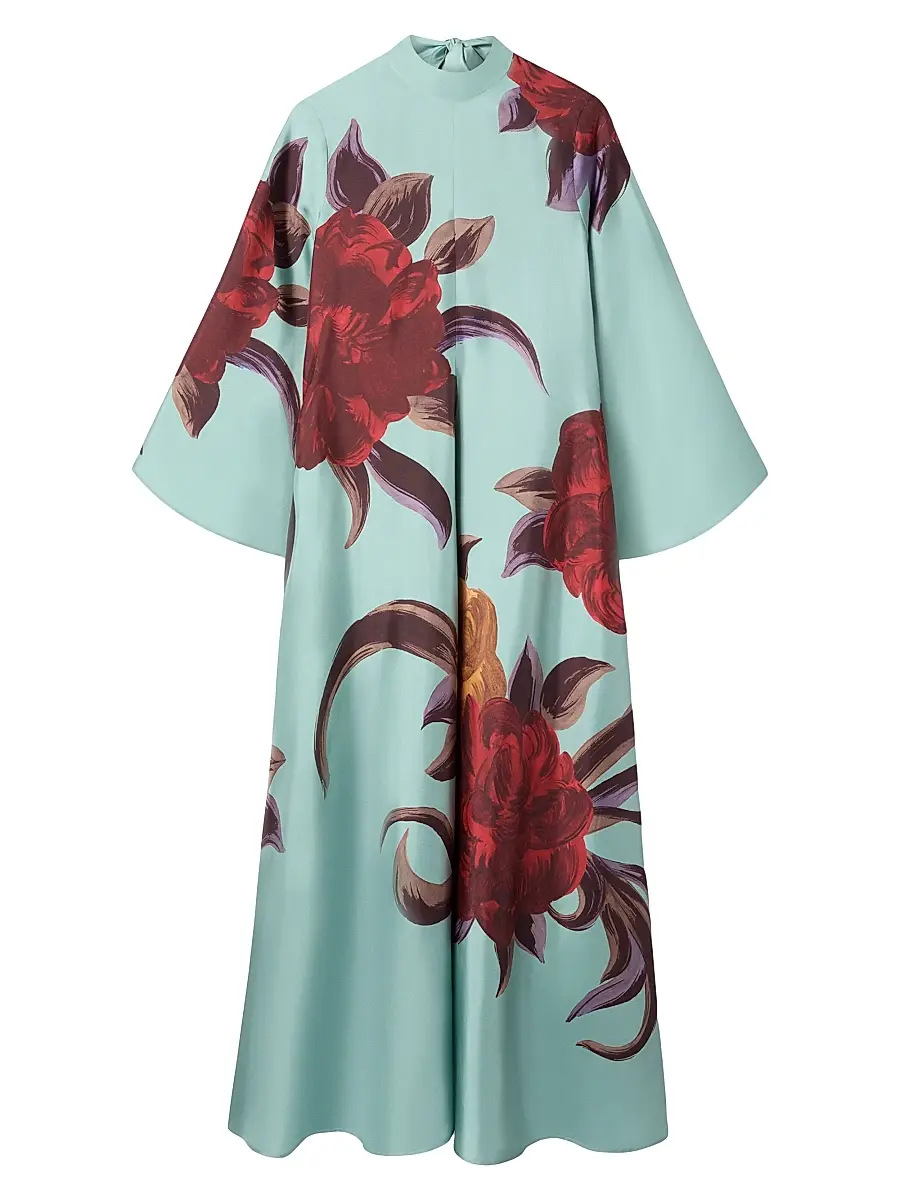 La DoubleJ Women's Magnifico Dress Placée - Peony Placee Light Blue - Size 6 | Image 1 La DoubleJ Women's Magnifico Dress Placée - Peony Placee Light Blue - Size 6 | Image 1