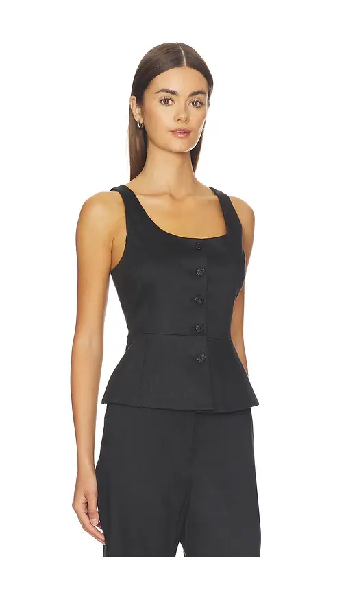 Theory Peplum Vest | Thumbnail 2