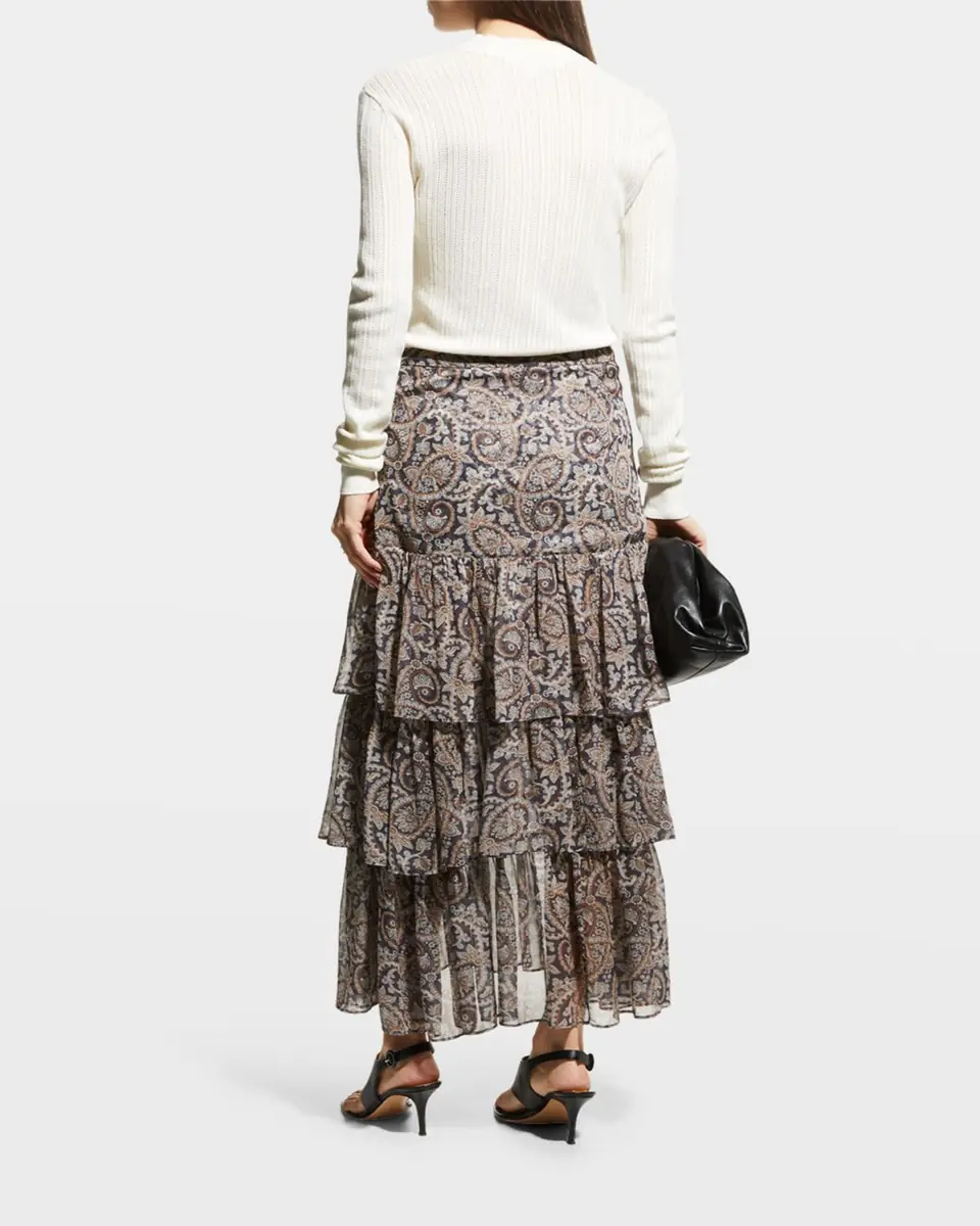 Veronica Beard Raylan Stretch-Knit Pullover Sweater | Thumbnail 2