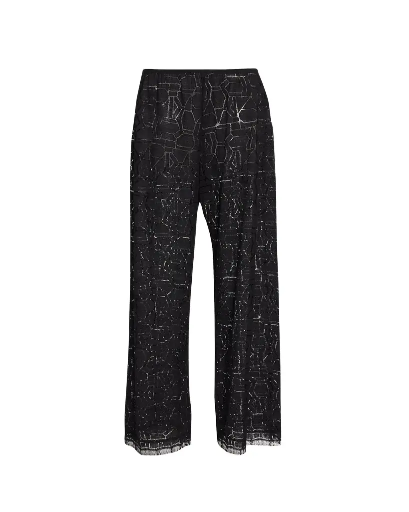 Daniel Wide-Leg Lace Pants