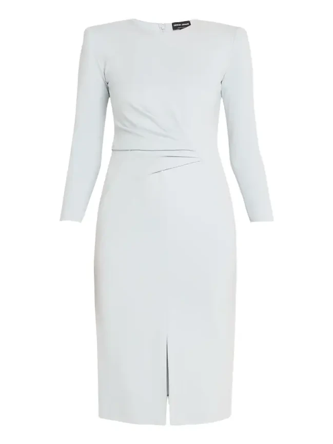 Milano Jersey Dress with Gathered Waist Milano Jersey Dress with Gathered Waist