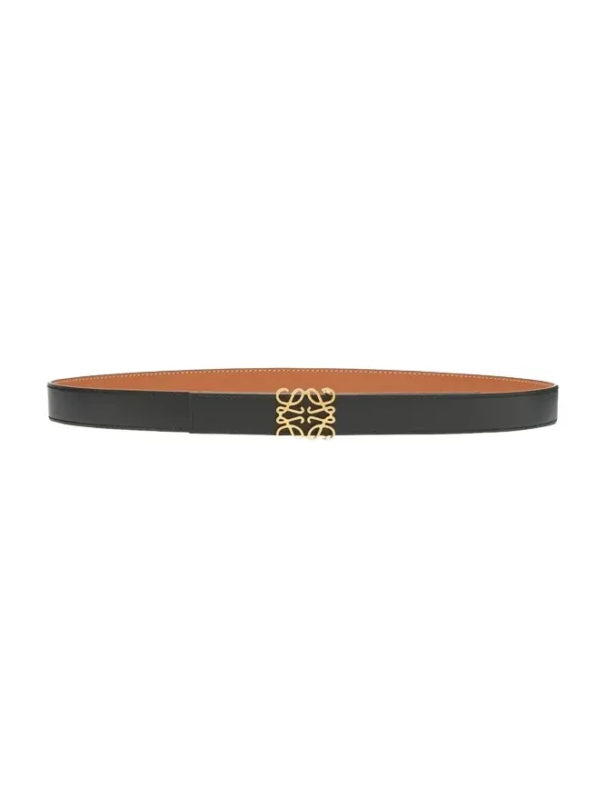 Anagram Reversible Leather Belt