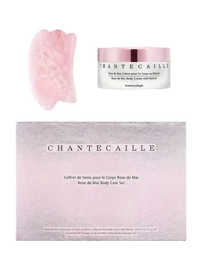 CHANTECAILLE Limited Edition Rose de Mai Body Care Set