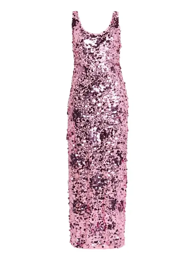 Bex Sequined Maxi Tank Dress