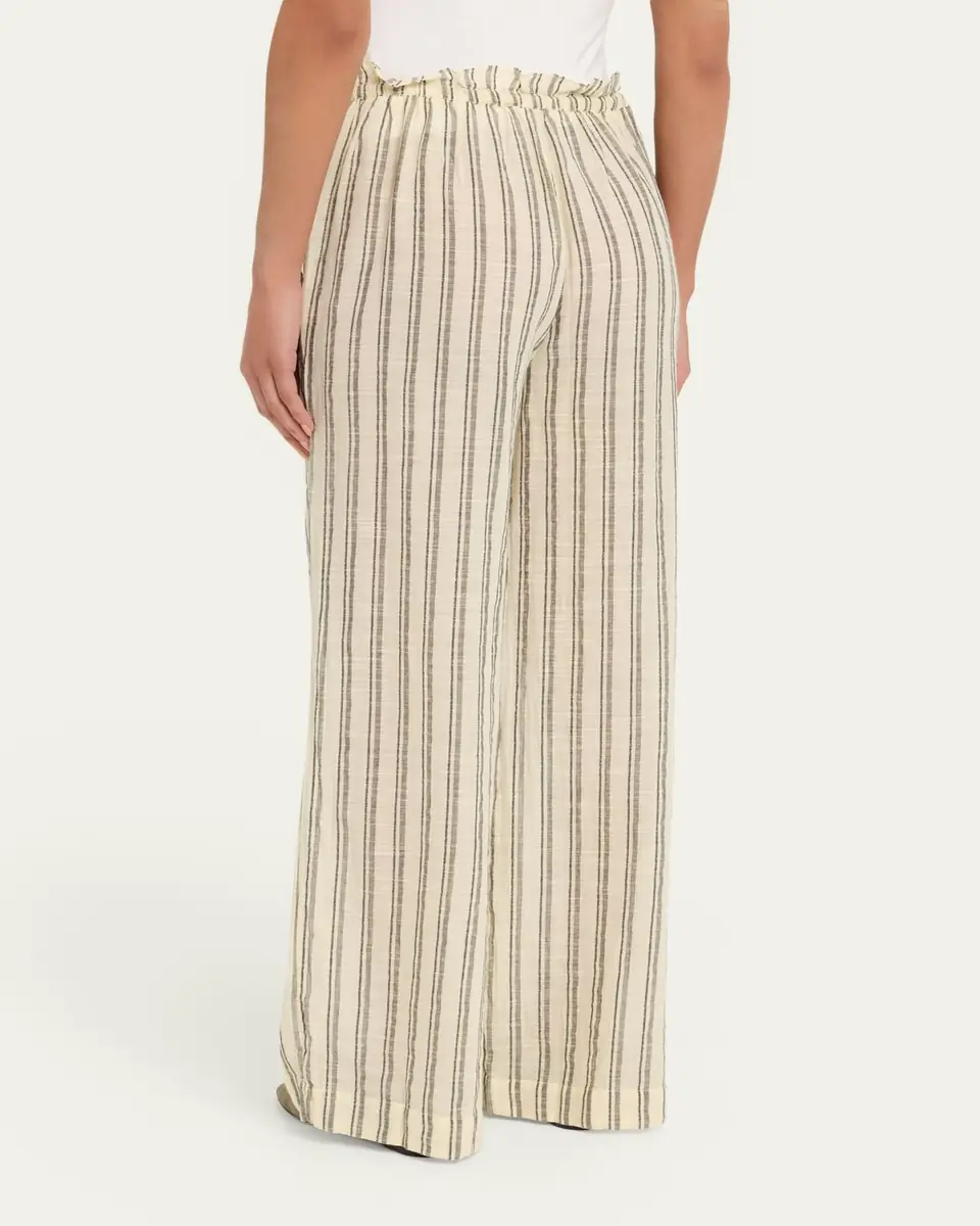 Ulla Johnson Josephine Stripe Coverup Pants | Thumbnail 3