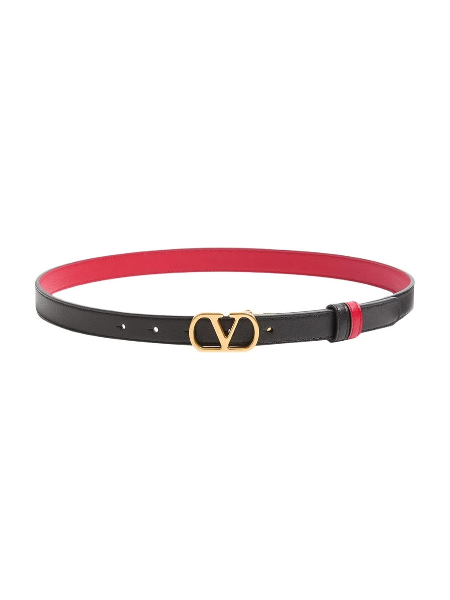 VLogo Signature Reversible Calfskin Belt, 30mm VLogo Signature Reversible Calfskin Belt, 30mm