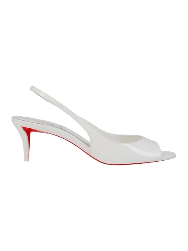 60mm Sofia Z Patent Leather Slingback Pumps