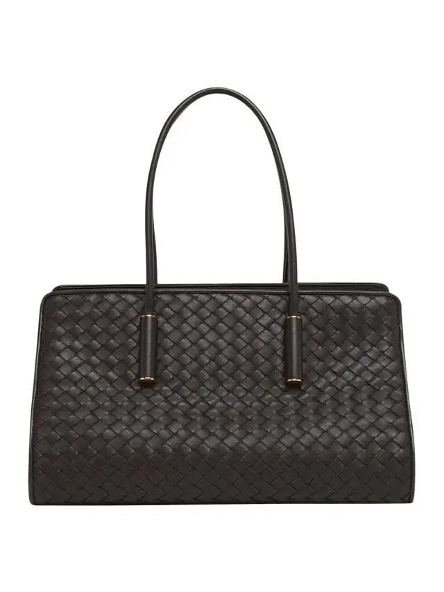 Barbara Small Leather Tote Bag