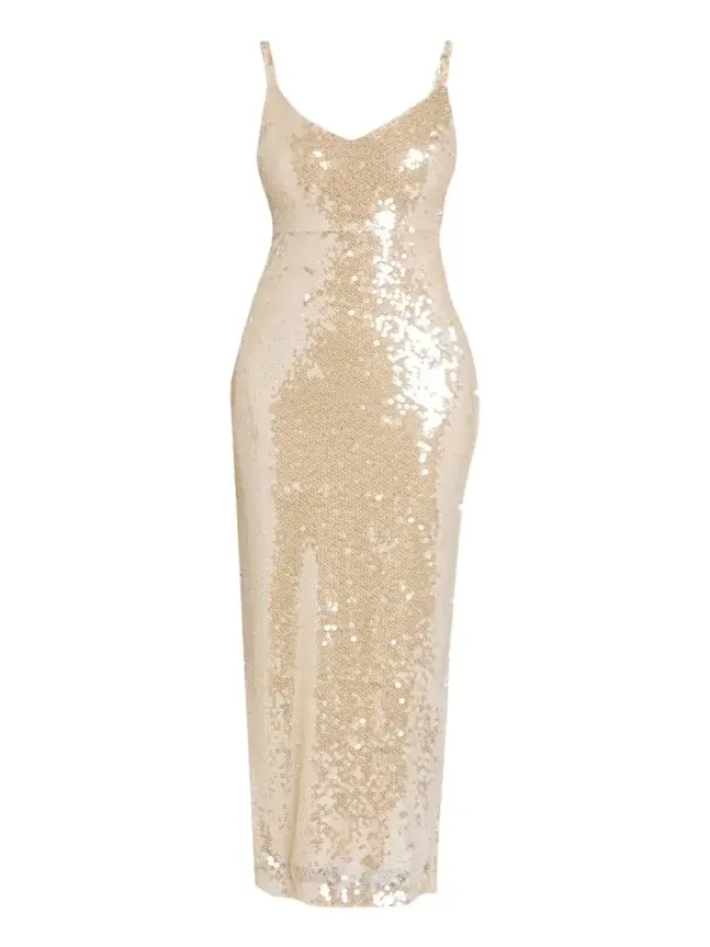 Karma Sequined Maxi Dress