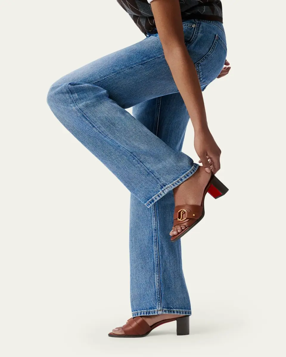 Christian Louboutin 55mm Her in Roma Leather Mules | Thumbnail 2 Christian Louboutin 55mm Her in Roma Leather Mules | Thumbnail 2