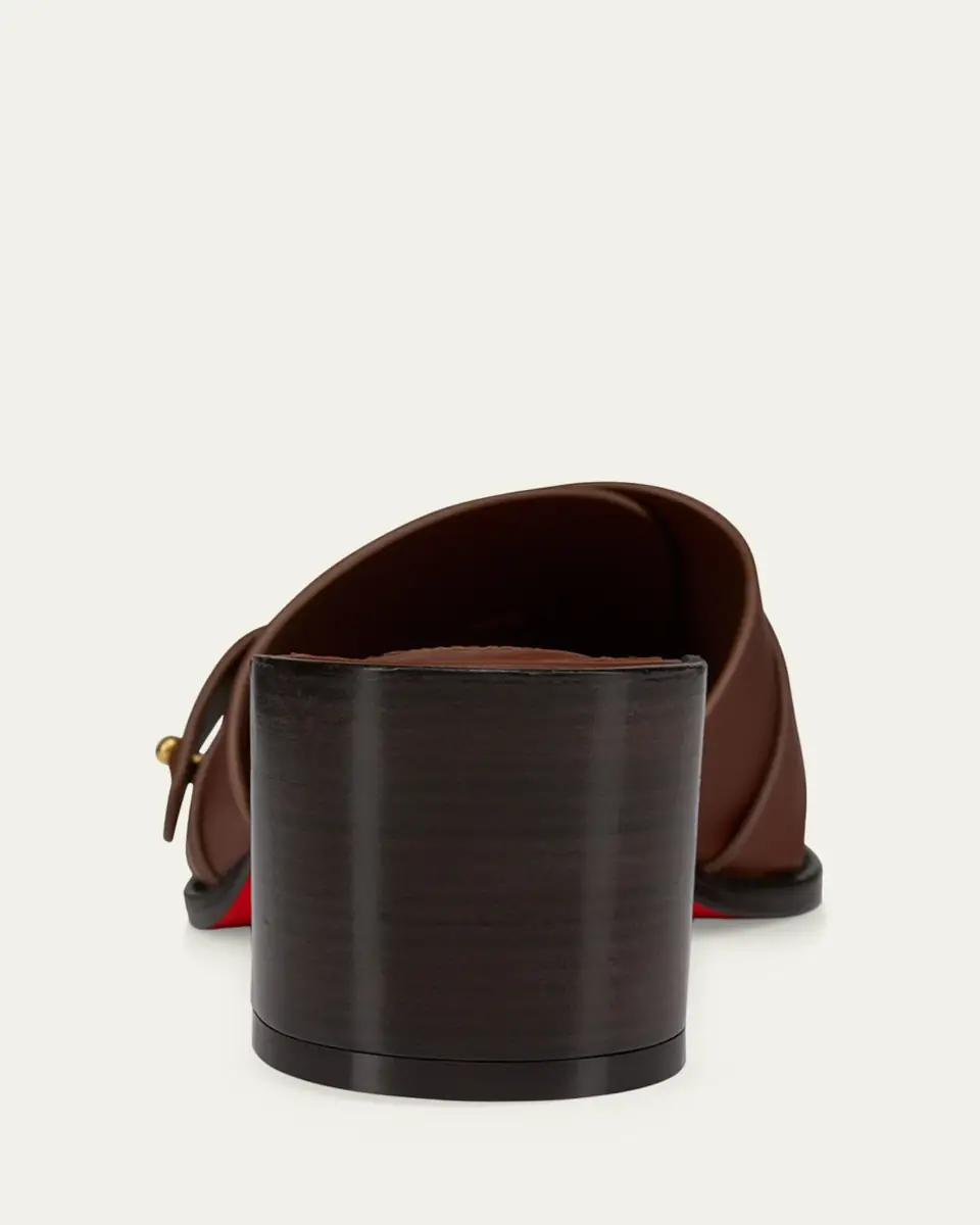 Christian Louboutin 55mm Her in Roma Leather Mules | Thumbnail 3 Christian Louboutin 55mm Her in Roma Leather Mules | Thumbnail 3