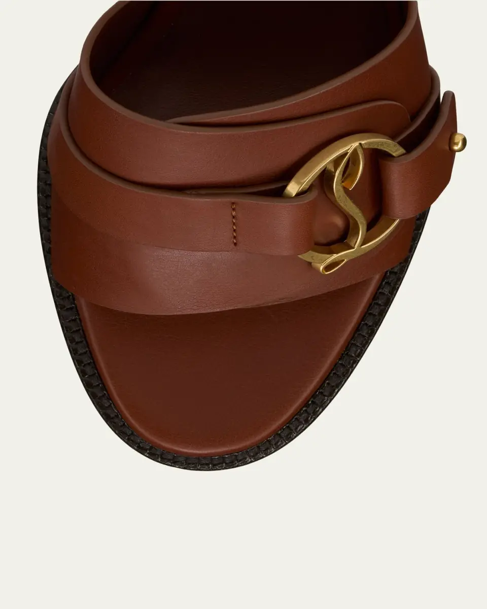 Christian Louboutin 55mm Her in Roma Leather Mules | Thumbnail 4 Christian Louboutin 55mm Her in Roma Leather Mules | Thumbnail 4