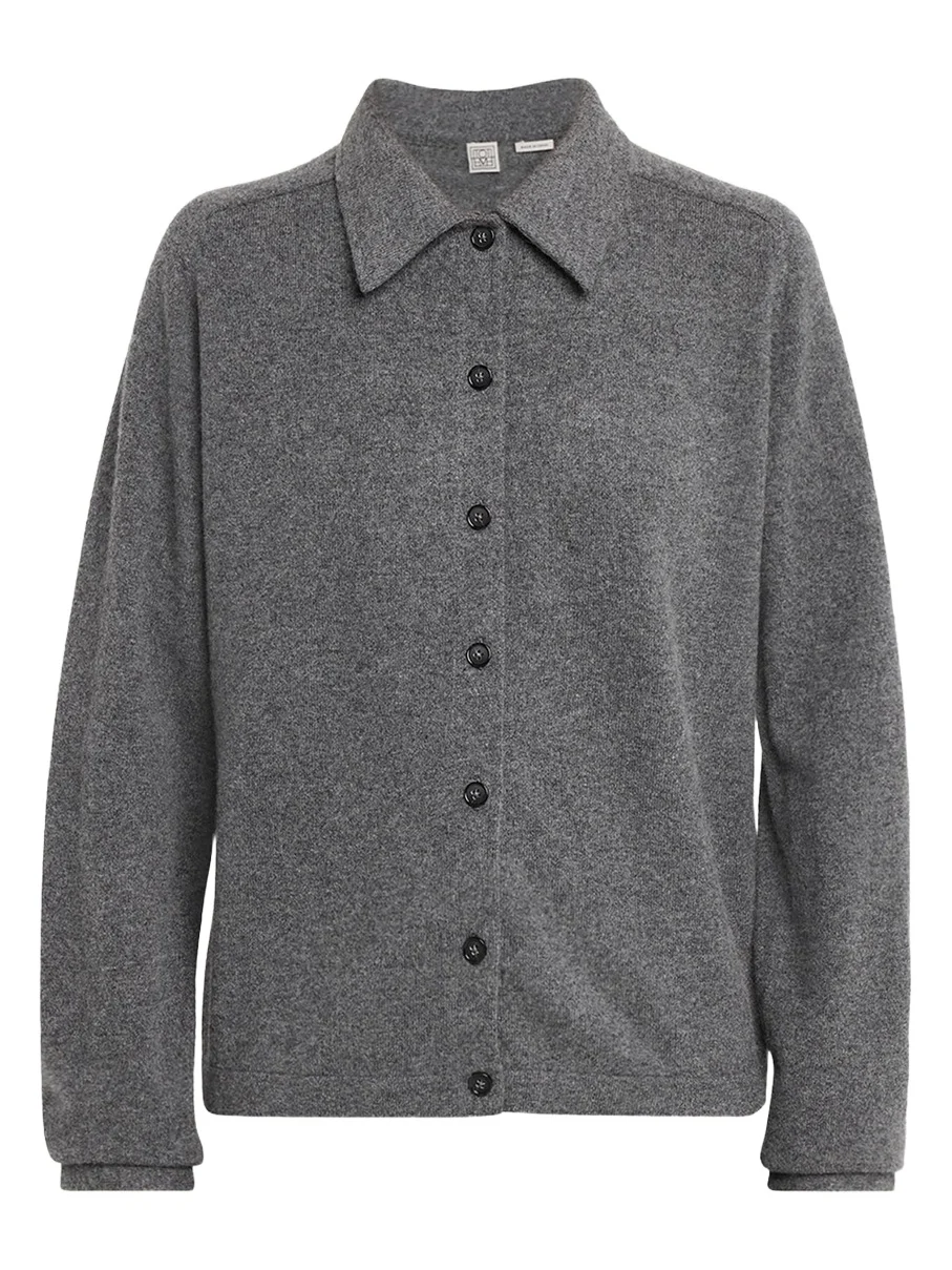 TOTEME Raglan-Sleeve Cashmere Cardigan