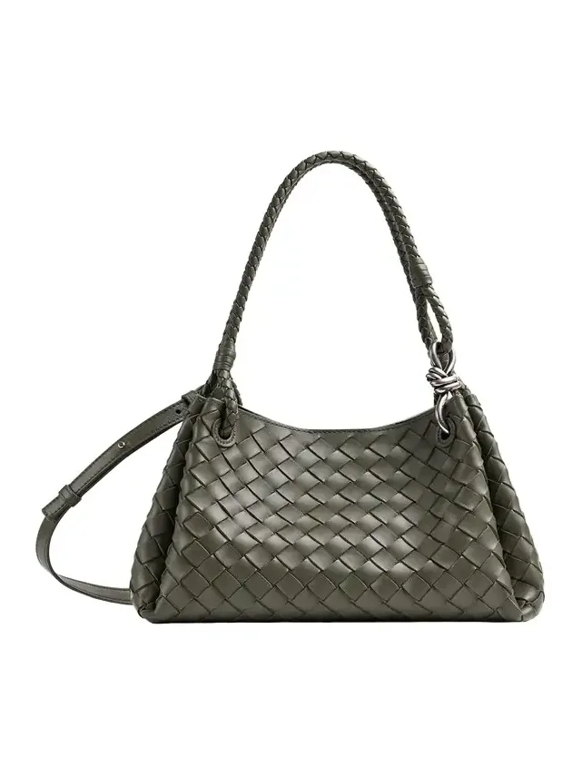 Parachute Medium Nappa Leather Shoulder Bag