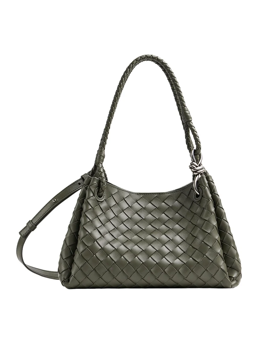 Parachute Medium Nappa Leather Shoulder Bag Parachute Medium Nappa Leather Shoulder Bag