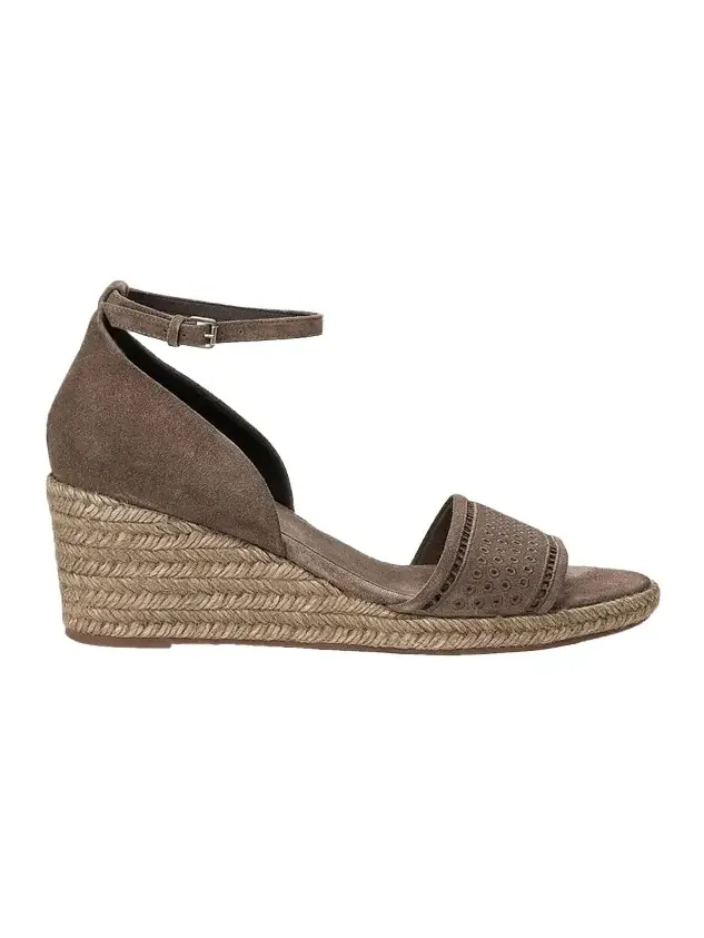 Suede Espadrille Wedge Sandals Suede Espadrille Wedge Sandals