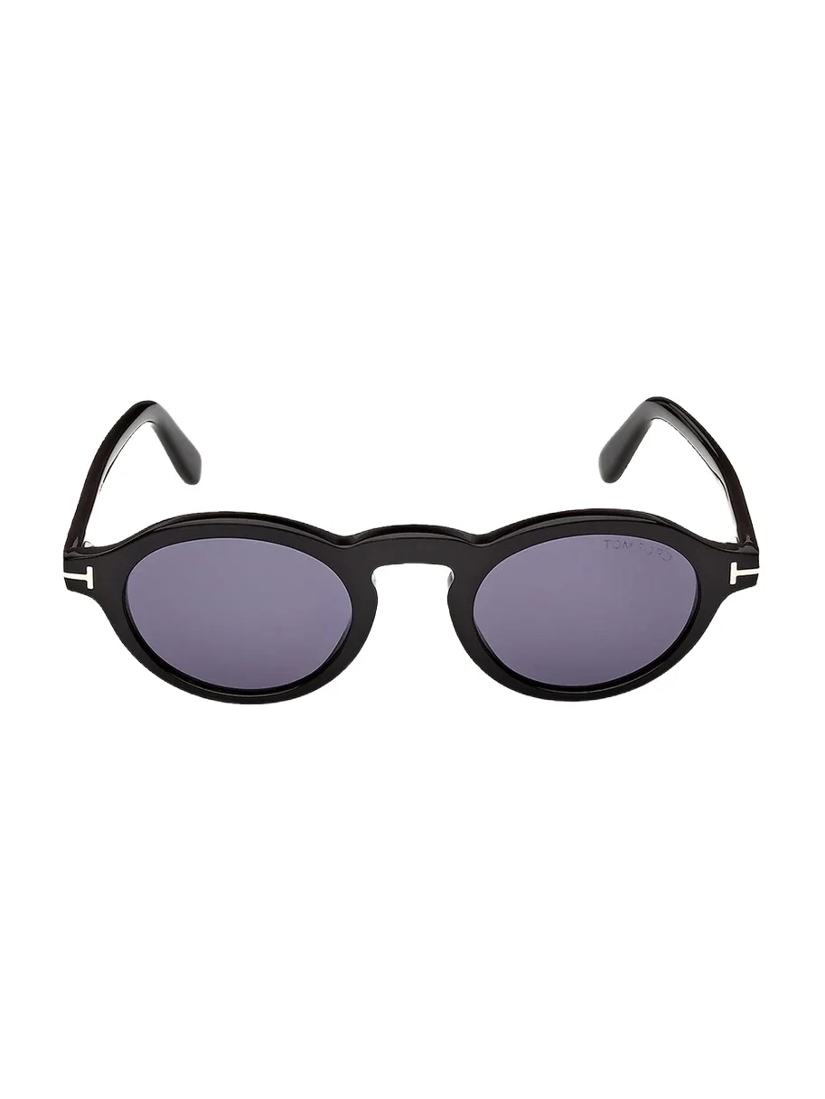 Tom Ford Men's Aristotele-02 Acetate Round Sunglasses