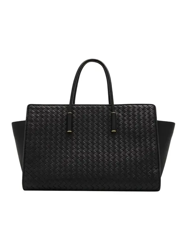 Barbara Medium Leather Tote Bag