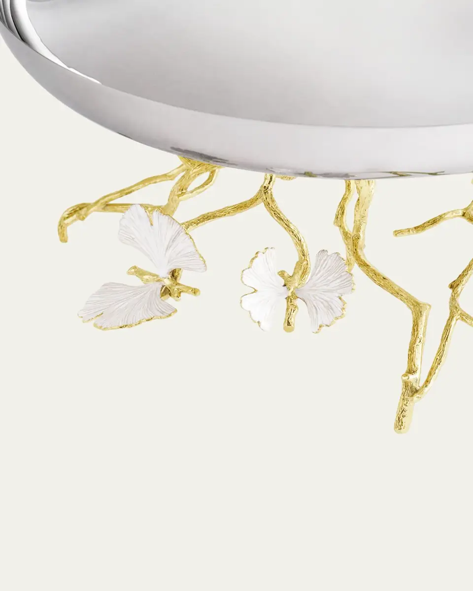 Michael Aram Butterfly Gingko Gold Fruit Bowl | Thumbnail 5 Michael Aram Butterfly Gingko Gold Fruit Bowl | Thumbnail 5