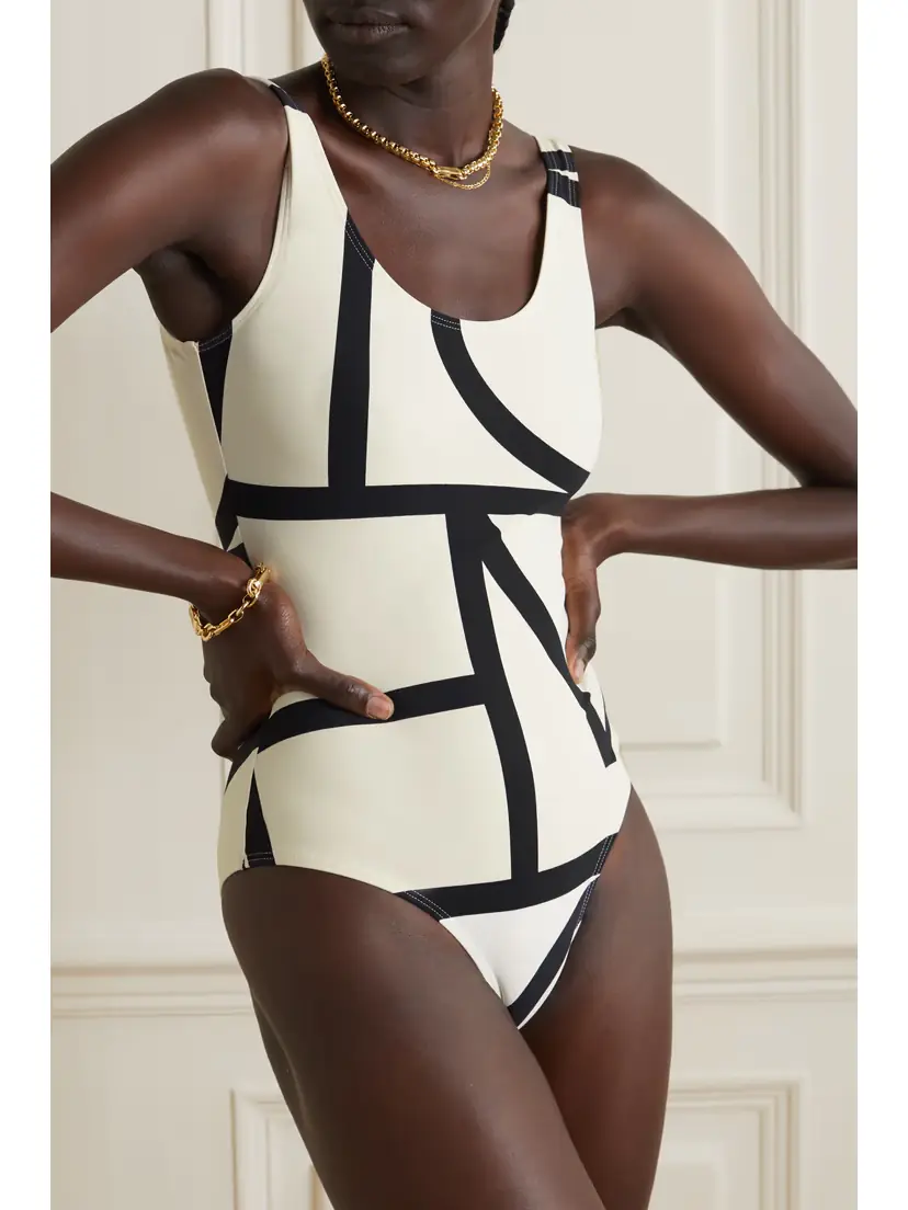 TOTEME Printed Recycled Swimsuit | Thumbnail 2 TOTEME Printed Recycled Swimsuit | Thumbnail 2