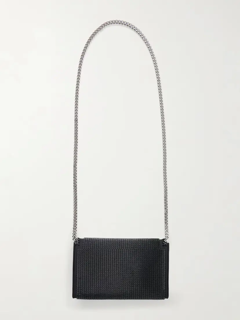 Stella McCartney The Falabella Bead-embellished Chain Wallet | Thumbnail 4 Stella McCartney The Falabella Bead-embellished Chain Wallet | Thumbnail 4