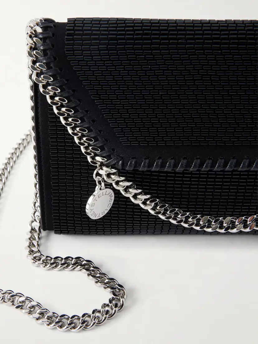Stella McCartney The Falabella Bead-embellished Chain Wallet | Thumbnail 5 Stella McCartney The Falabella Bead-embellished Chain Wallet | Thumbnail 5