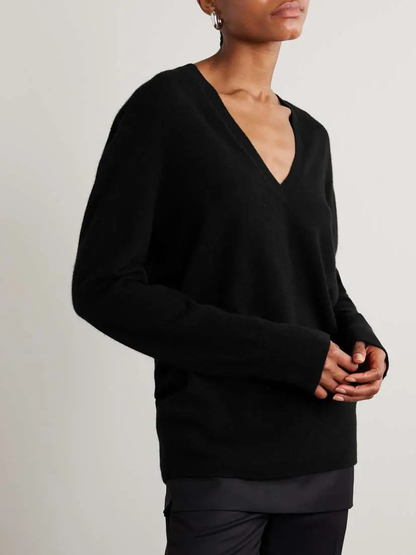 TOTEME Garderob Cashmere Sweater | Thumbnail 3 TOTEME Garderob Cashmere Sweater | Thumbnail 3