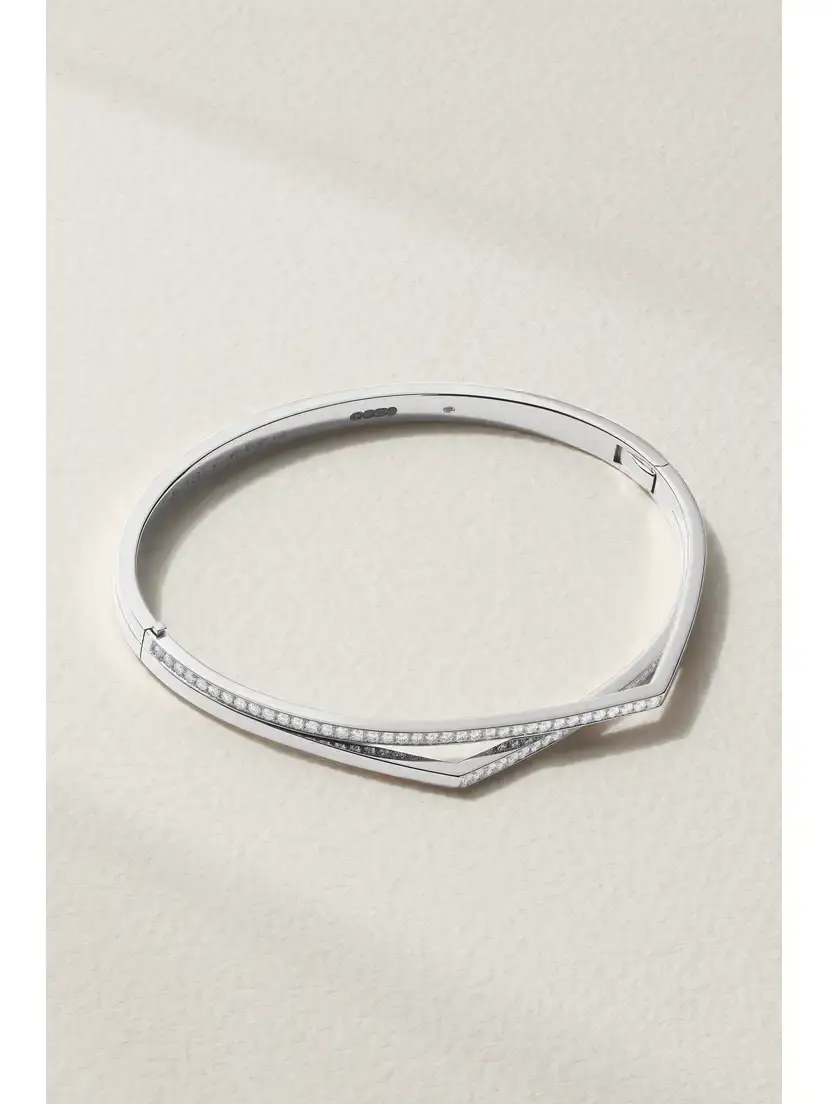 Repossi Antifer 18-karat White Gold Diamond Bracelet | Image 1 Repossi Antifer 18-karat White Gold Diamond Bracelet | Image 1