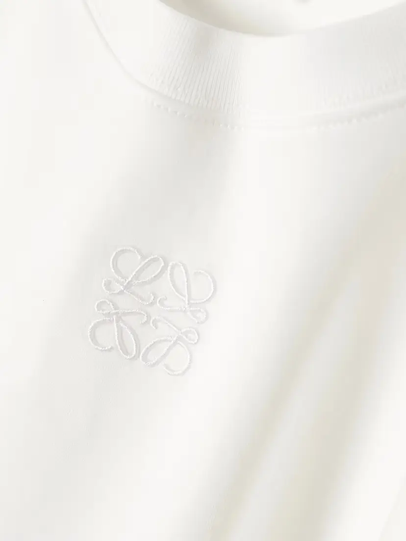 Loewe Anagram Asymmetric Cotton-blend Jersey T-shirt | Thumbnail 4 Loewe Anagram Asymmetric Cotton-blend Jersey T-shirt | Thumbnail 4