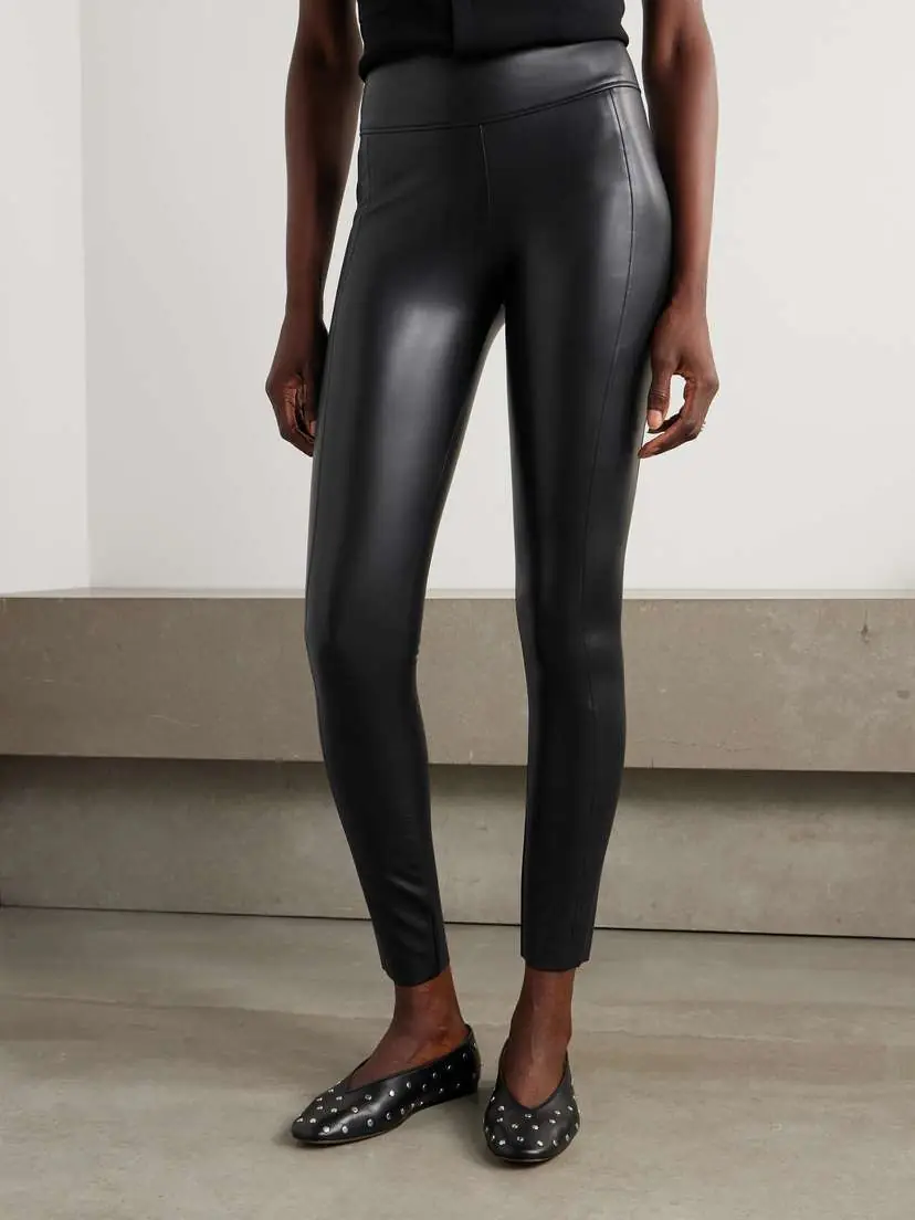 Wolford Edie Vegan Leather Leggings | Thumbnail 3 Wolford Edie Vegan Leather Leggings | Thumbnail 3