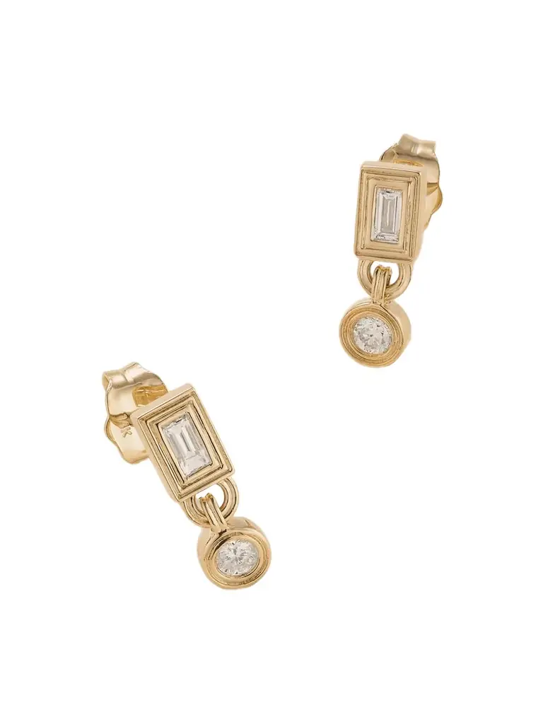 Sydney Evan 14-karat Gold Diamond Earrings | Image 1 Sydney Evan 14-karat Gold Diamond Earrings | Image 1