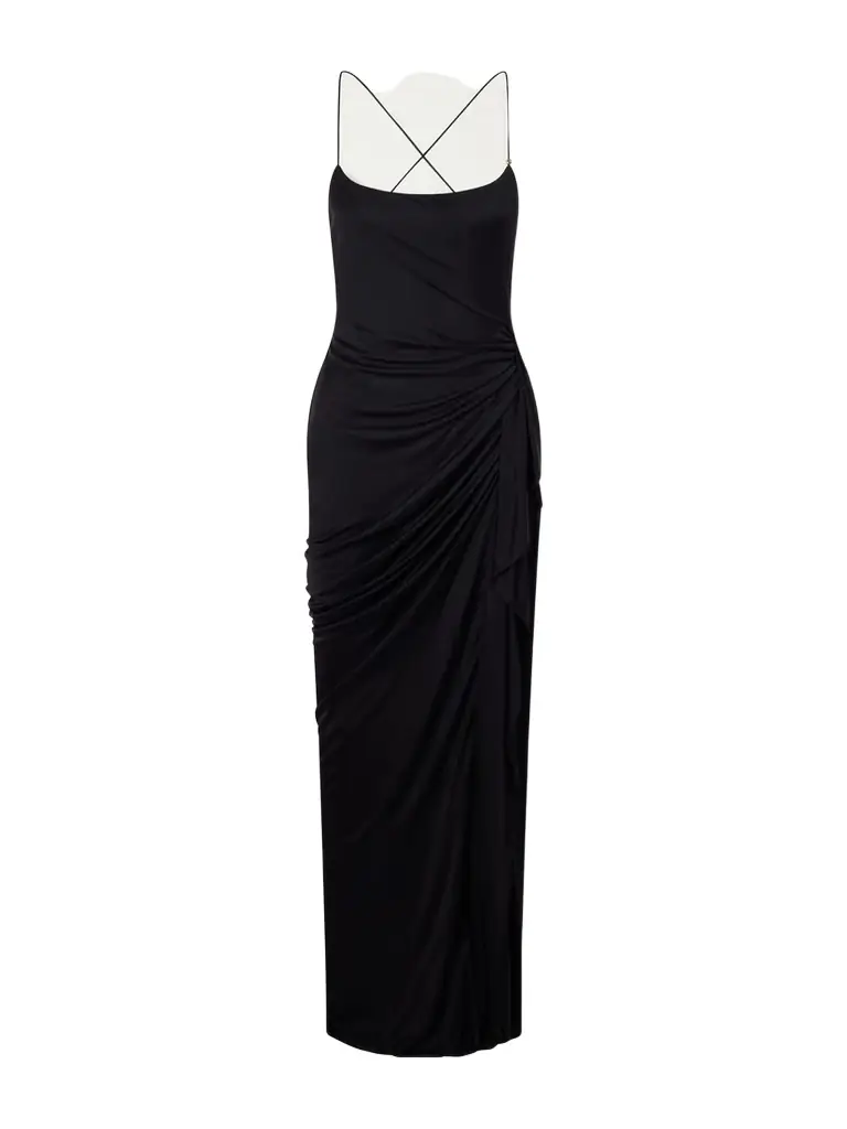 Versace Draped Jersey Gown | Image 1 Versace Draped Jersey Gown | Image 1