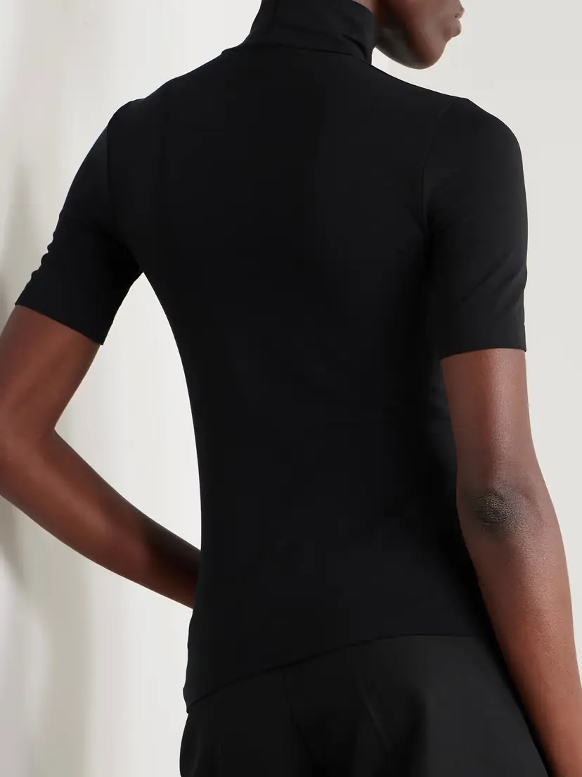 Wolford Aurora Modal-blend Jersey Turtleneck Top | Thumbnail 3 Wolford Aurora Modal-blend Jersey Turtleneck Top | Thumbnail 3