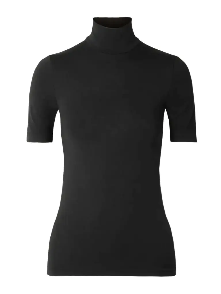 Aurora Modal-blend Jersey Turtleneck Top Aurora Modal-blend Jersey Turtleneck Top