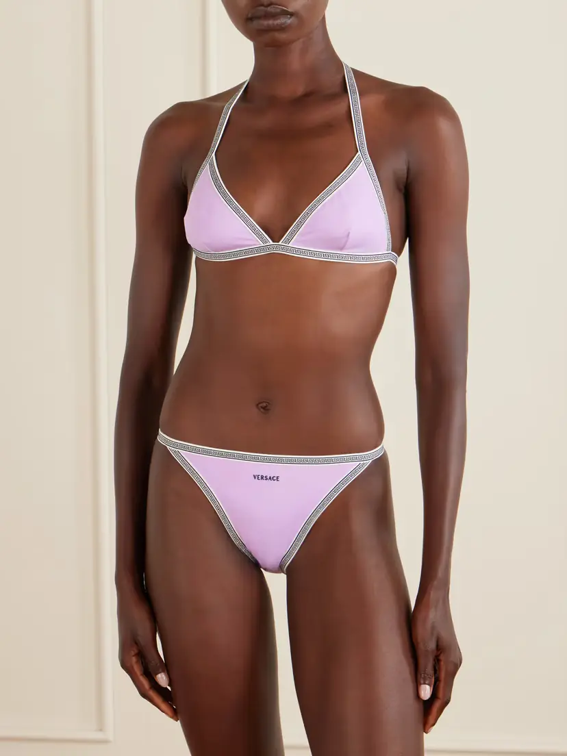 Versace Printed Bikini Top | Thumbnail 2 Versace Printed Bikini Top | Thumbnail 2