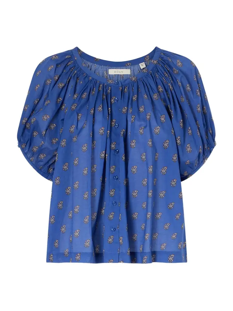 DÔEN June Floral-printed Cotton Top | Image 1 DÔEN June Floral-printed Cotton Top | Image 1