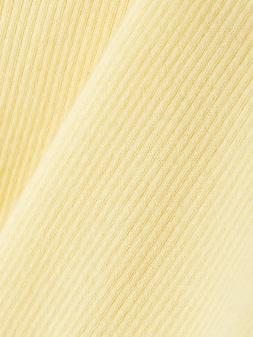 Lisa Yang Amya Ribbed Cotton And Cashmere-blend Tank - Pastel | Thumbnail 4