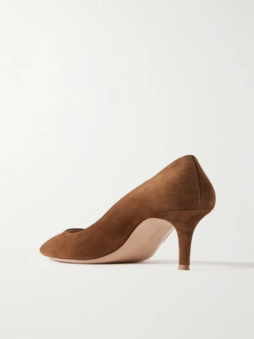 Gianvito Rossi Gianvito 70 Suede Pumps | Thumbnail 3 Gianvito Rossi Gianvito 70 Suede Pumps | Thumbnail 3
