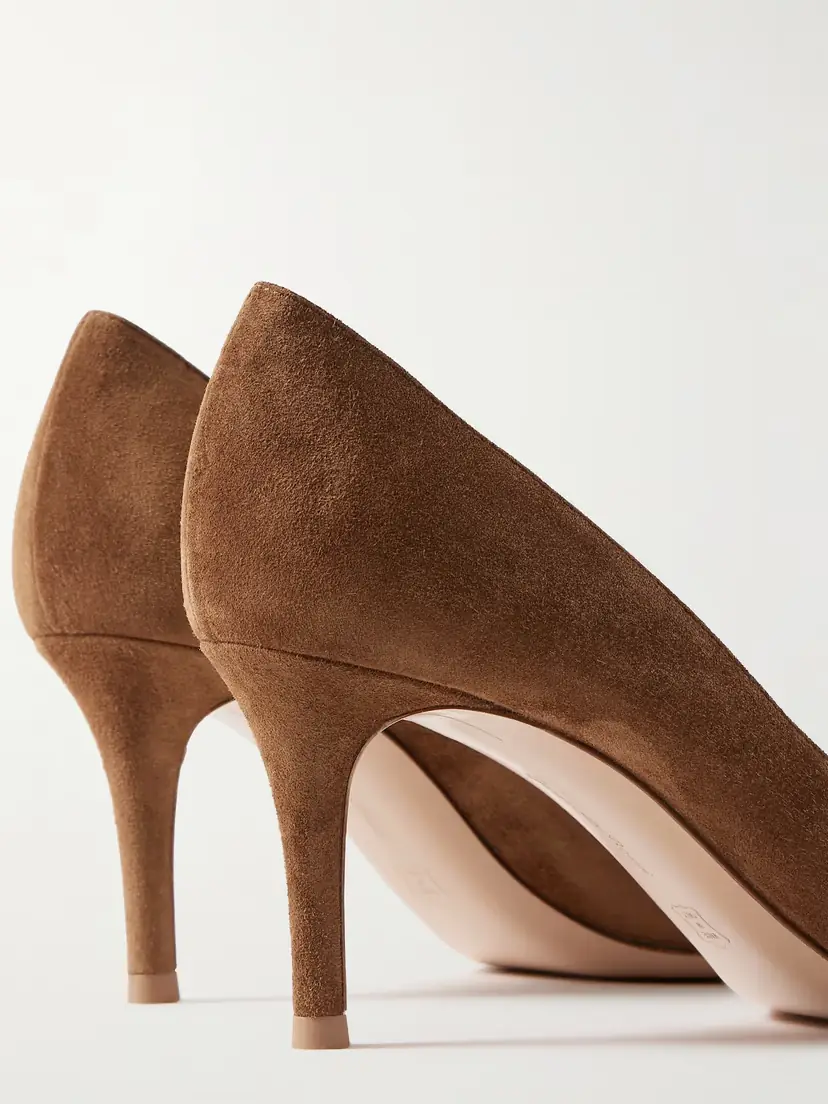 Gianvito Rossi Gianvito 70 Suede Pumps | Thumbnail 4 Gianvito Rossi Gianvito 70 Suede Pumps | Thumbnail 4
