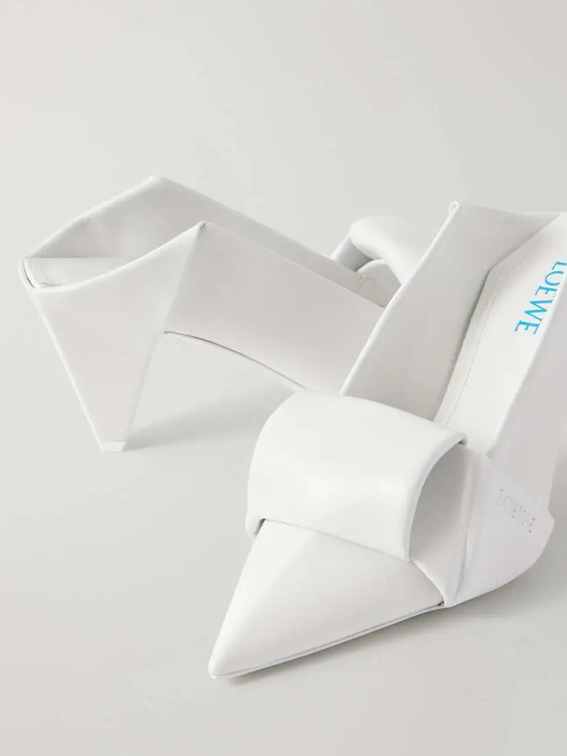 Loewe Origami Leather Pumps | Thumbnail 5 Loewe Origami Leather Pumps | Thumbnail 5
