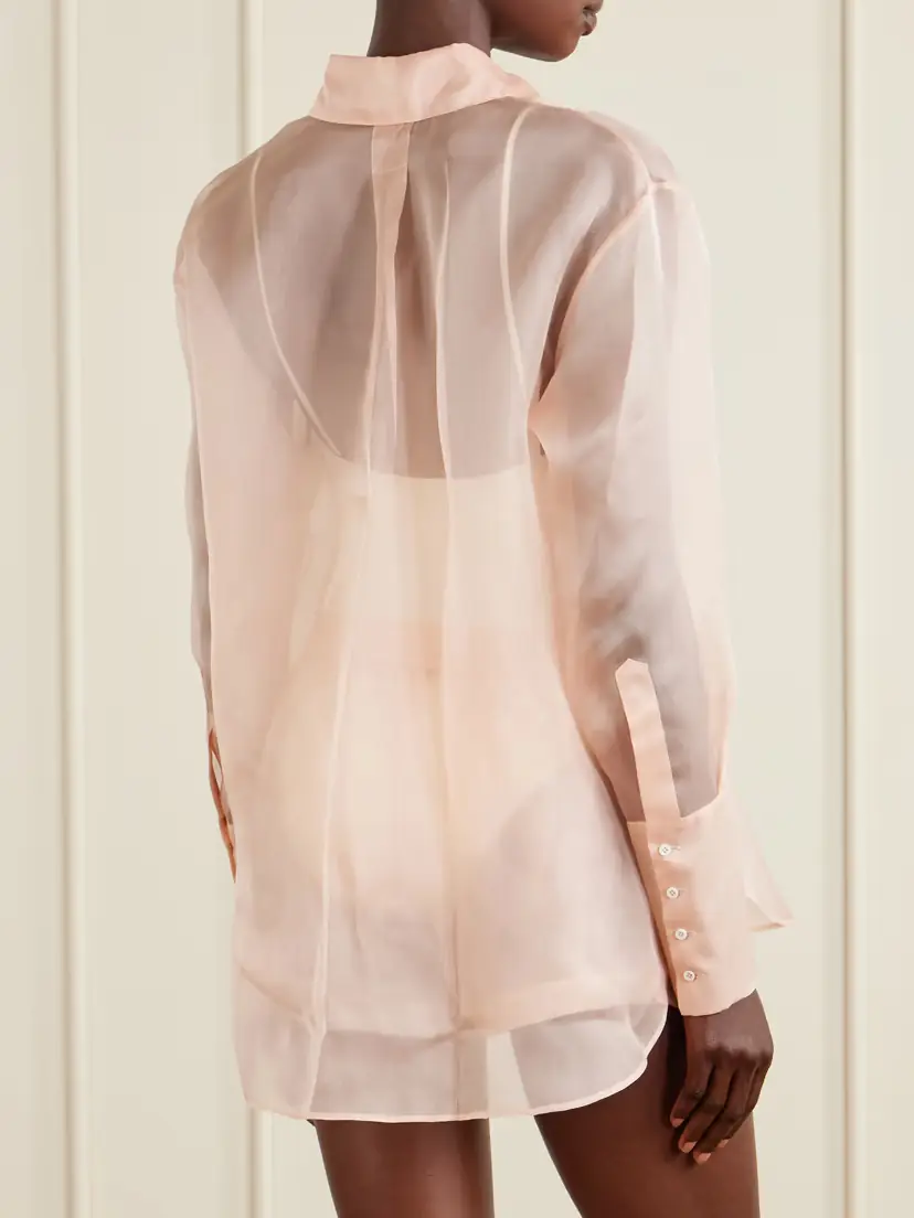 Kiki de Montparnasse Silk-organza Shirt | Thumbnail 4 Kiki de Montparnasse Silk-organza Shirt | Thumbnail 4