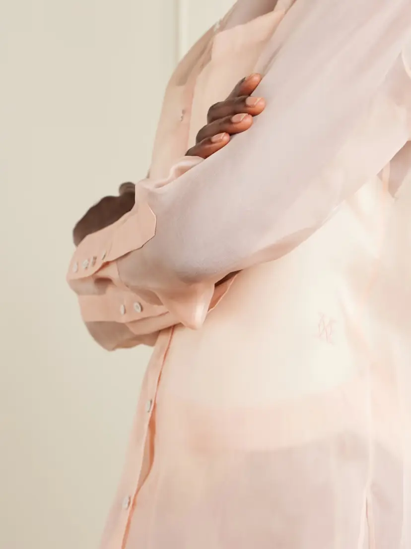 Kiki de Montparnasse Silk-organza Shirt | Thumbnail 5 Kiki de Montparnasse Silk-organza Shirt | Thumbnail 5