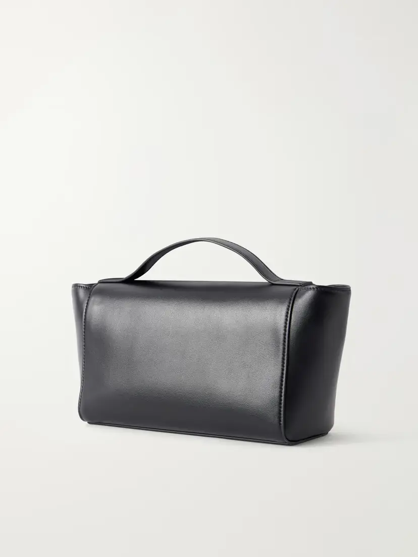 Savette Symmetry Trapeze Pochette Leather Top-handle Bag | Thumbnail 4