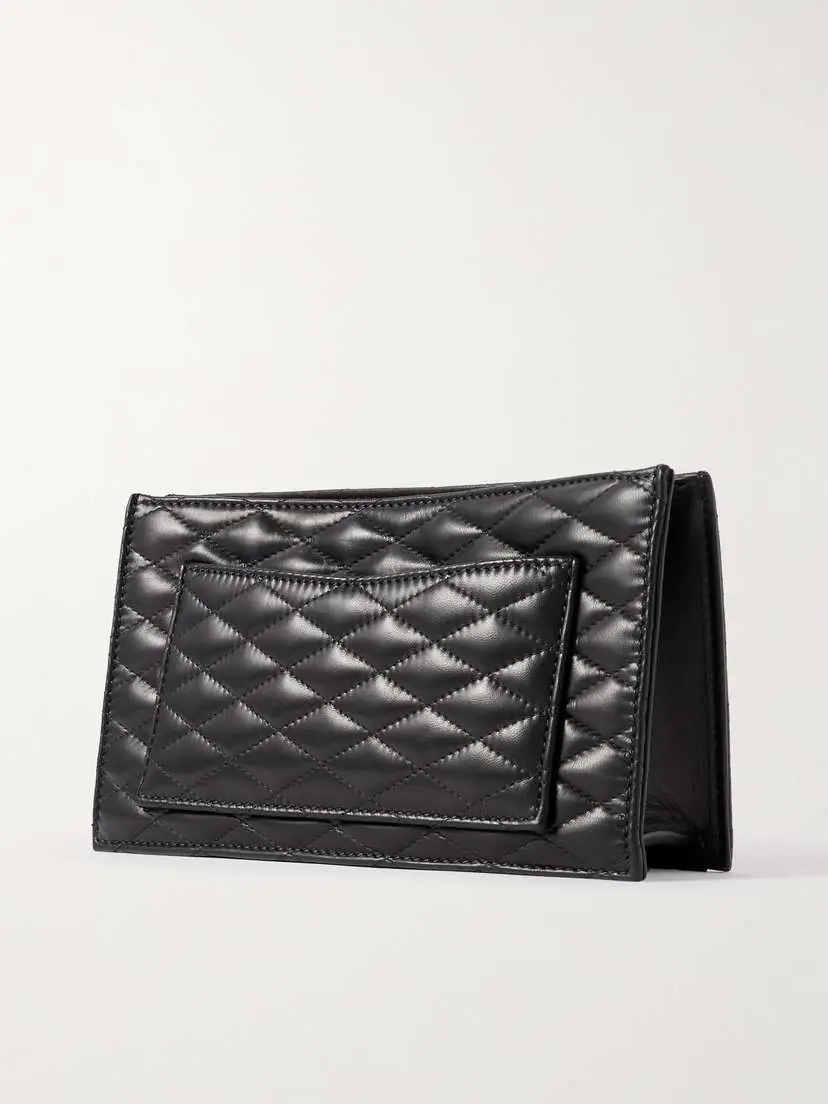 Métier Ease Quilted Leather Clutch | Thumbnail 3 Métier Ease Quilted Leather Clutch | Thumbnail 3
