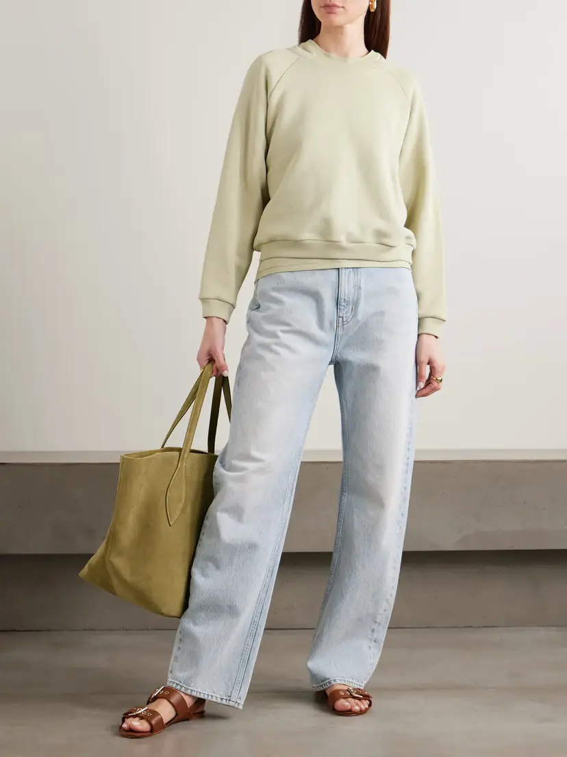 Jamie Haller The Fan Mid-rise Wide-leg Jeans - Light denim | Thumbnail 2