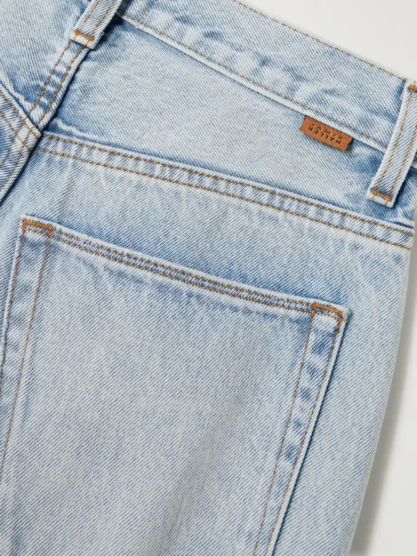 Jamie Haller The Fan Mid-rise Wide-leg Jeans - Light denim | Thumbnail 6