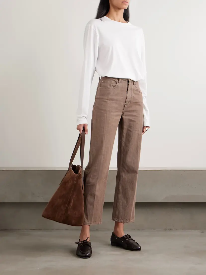 OSSOU Drift High-rise Straight-leg Jeans - Light brown | Thumbnail 2 OSSOU Drift High-rise Straight-leg Jeans - Light brown | Thumbnail 2