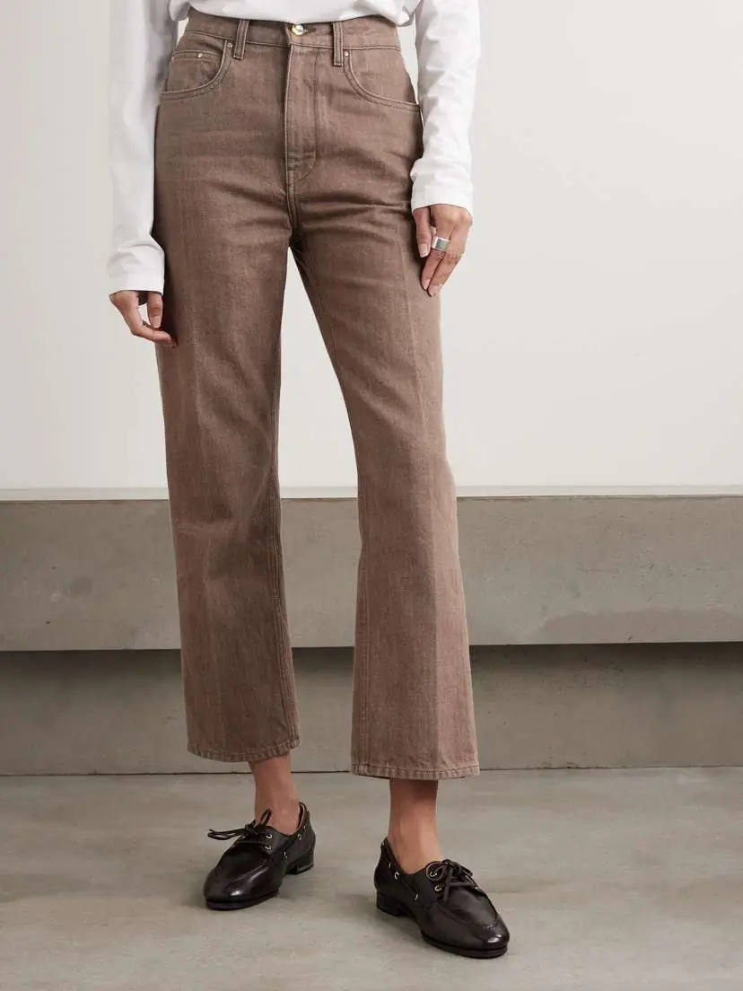 OSSOU Drift High-rise Straight-leg Jeans - Light brown | Thumbnail 3 OSSOU Drift High-rise Straight-leg Jeans - Light brown | Thumbnail 3