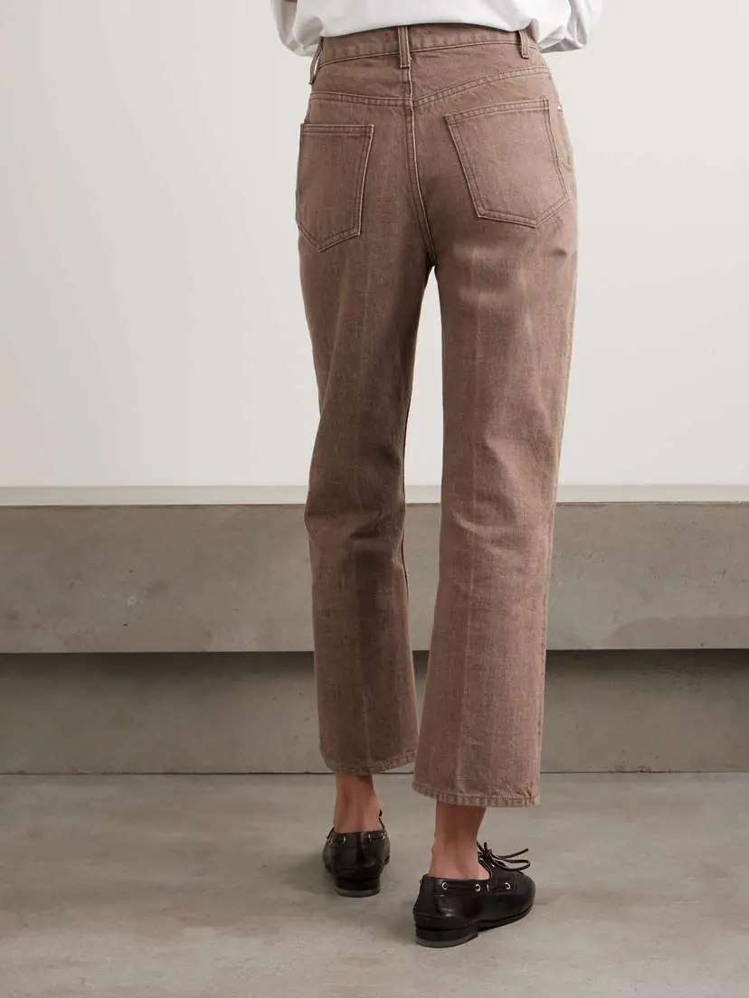 OSSOU Drift High-rise Straight-leg Jeans - Light brown | Thumbnail 4 OSSOU Drift High-rise Straight-leg Jeans - Light brown | Thumbnail 4